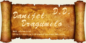 Danijel Dragumilo vizit kartica